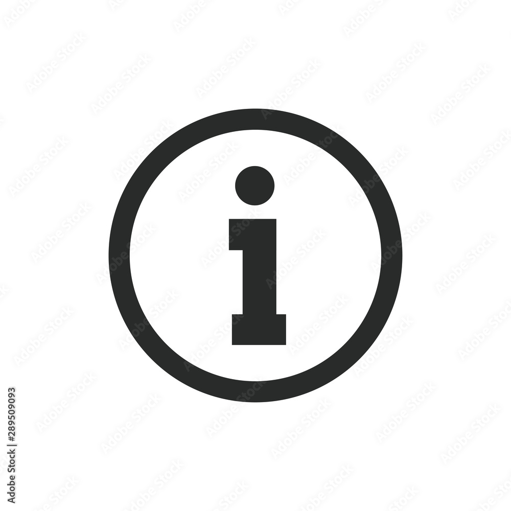 information icon vector design template information icon vector design template
