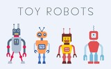 Vector toy robots