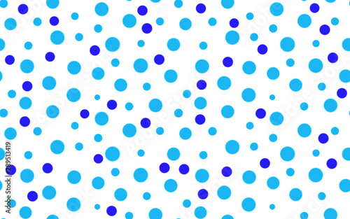 trendy circles in blue color fashion design