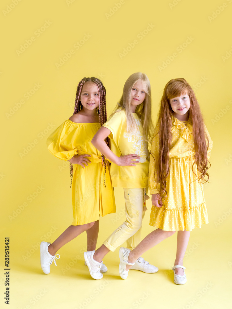 Beautiful stylish kids girls Full length dress