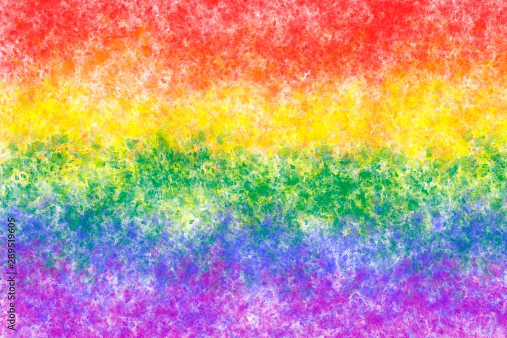 Obraz premium Digitally generated abstract lgbt rainbow colored background