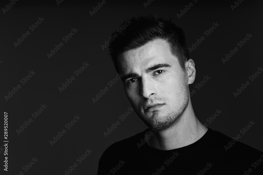 portrait of young man portrait of young man