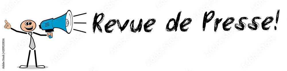 Obraz premium Revue de Presse! 