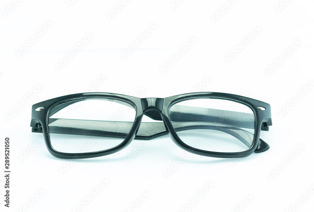 a eyeglasses isolated on white background a eyeglasses isolated on white background