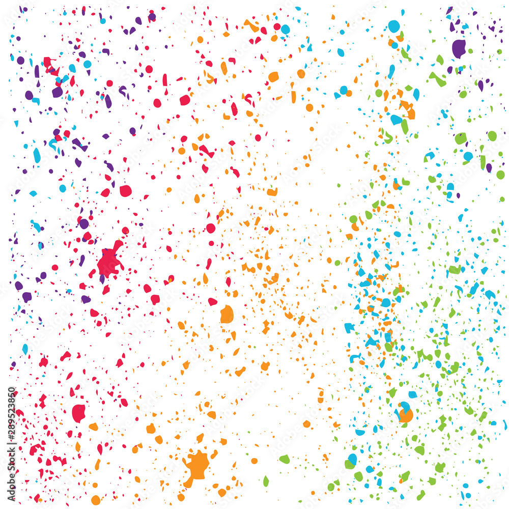 Colorful splash background vector illustration