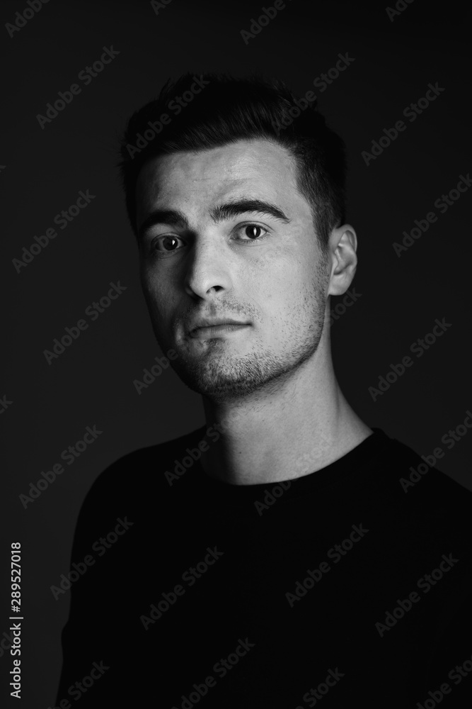 Naklejka premium portrait of a man