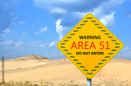 Фотография Top-secret US Air Force base Area 51