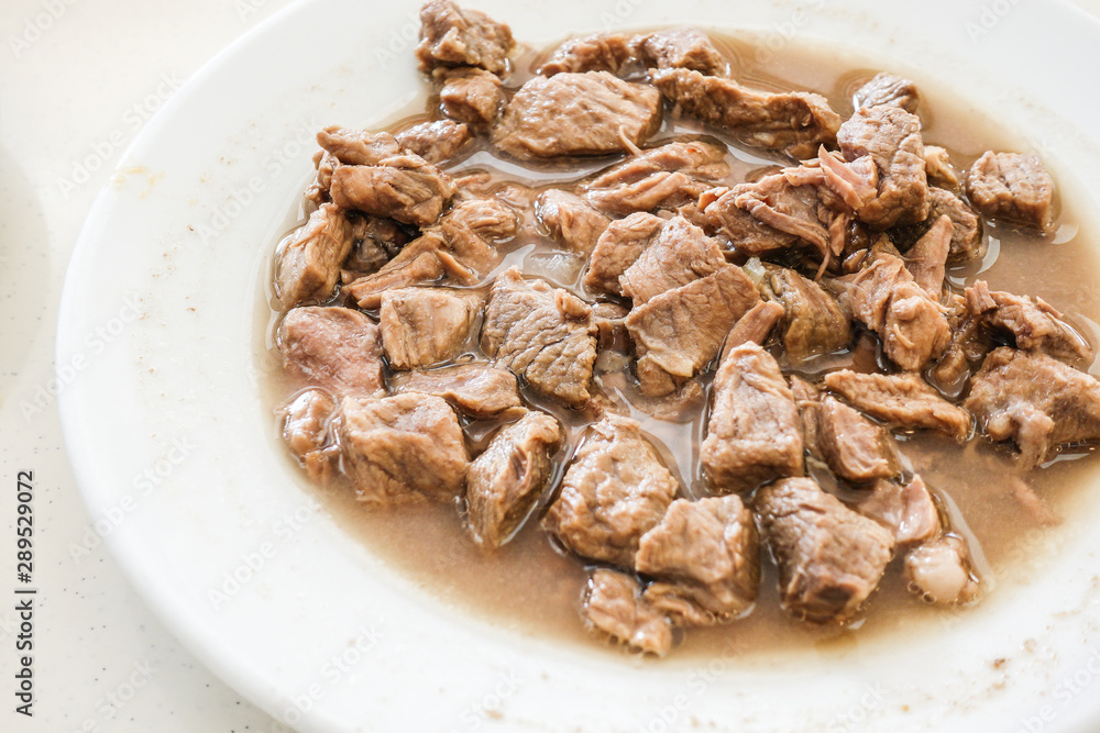Traditional turkish food is kavurma (roasted meat) Traditional turkish food is kavurma (roasted meat)