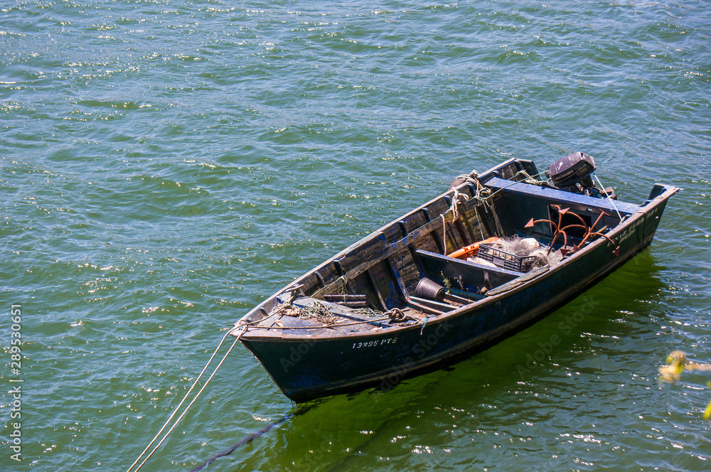 Fishing boat. Porto or Oporto, Portugal