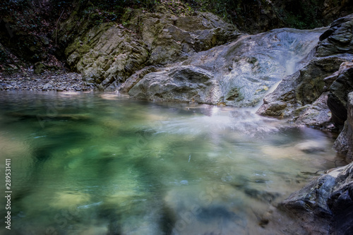 Chianni  Pisa  Tuscany - Ghiaccioni Waterfall