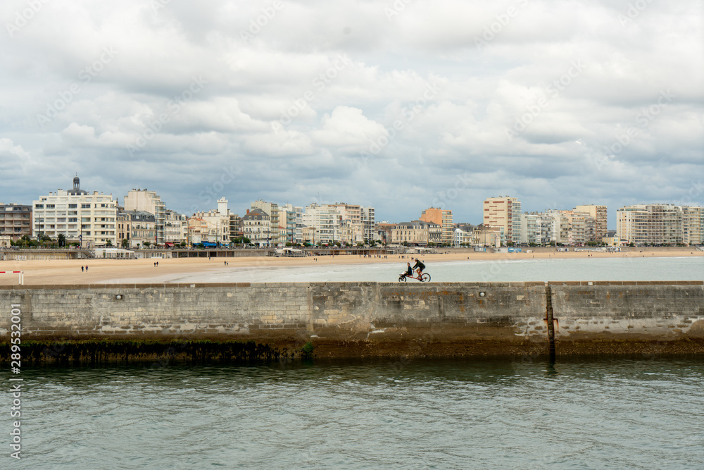 Naklejka premium les Sables d'Olonne