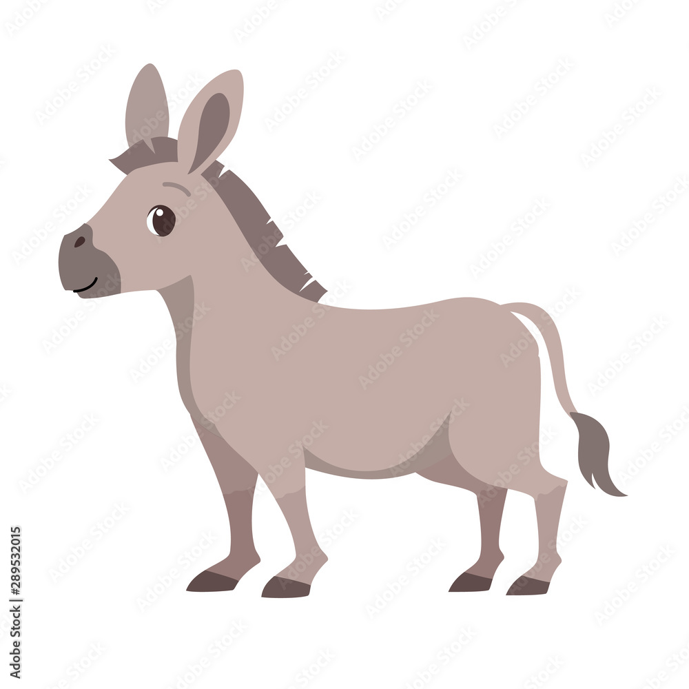 cute happy cattle barn smile animal vector cute happy cattle barn smile animal vector