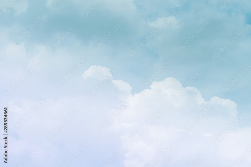 Cloud background with a pastel colour - obrazy, fototapety, plakaty 