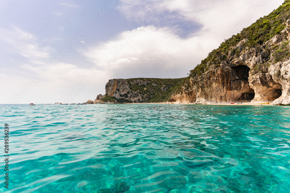 Fototapeta premium Bootsfahrt Golf von Orosei