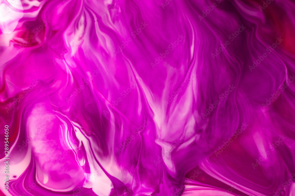 Liquid bright background in violet and purple tones. Abstract background image.