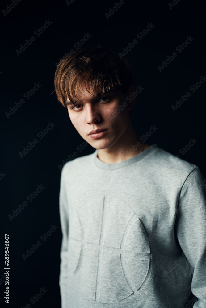 portrait of young man portrait of young man