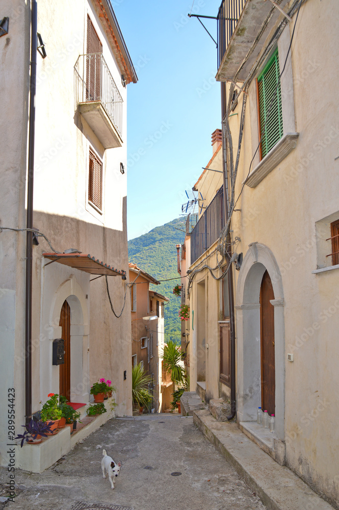 Trip to Rivello, a village in the mountains of the Basilicata region, Italy