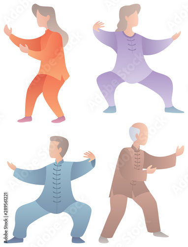 Qigong Senior Characters Set