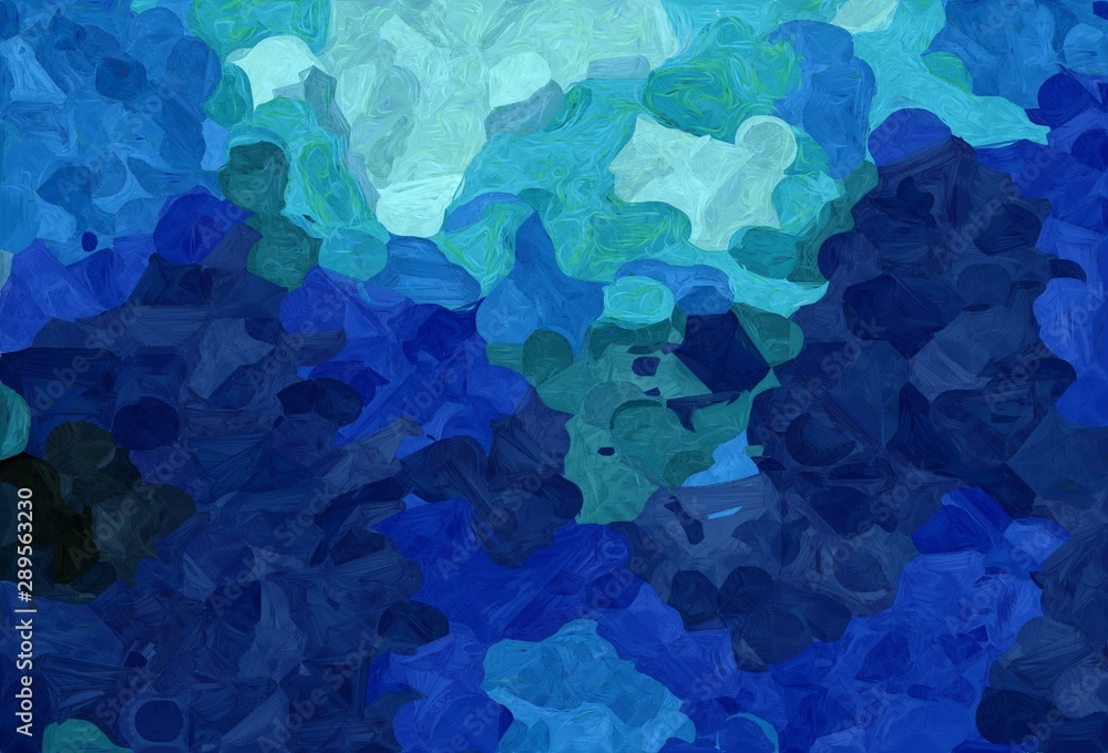 abstract colorful grunge painting style with midnight blue, medium turquoise and royal blue colors abstract colorful grunge painting style with midnight blue, medium turquoise and royal blue colors