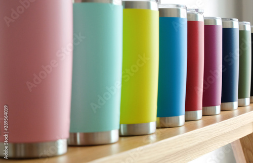 stainless steel tumblers photo