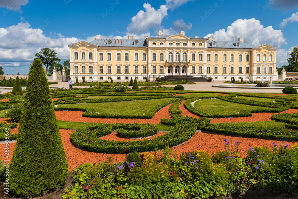 Rundāle Palace near Pilsrundāle; Latvia; Europe