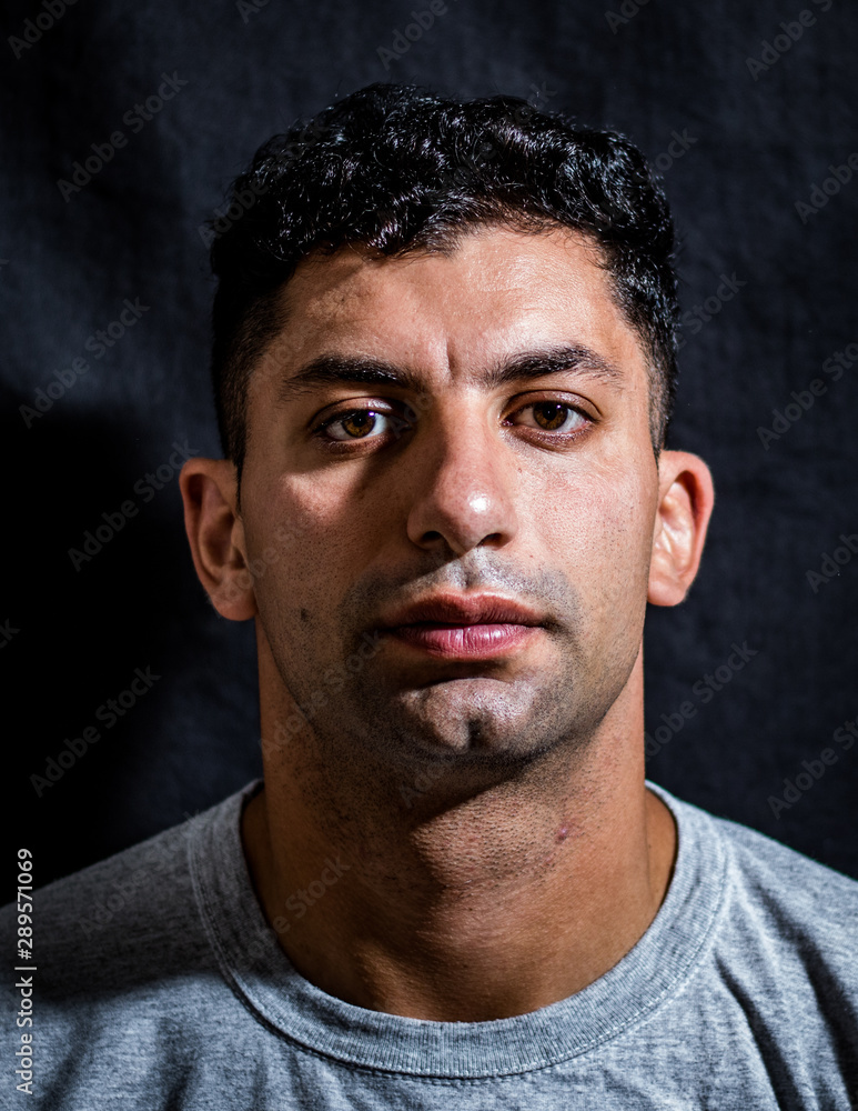Portrait of a young men Portrait of a young men