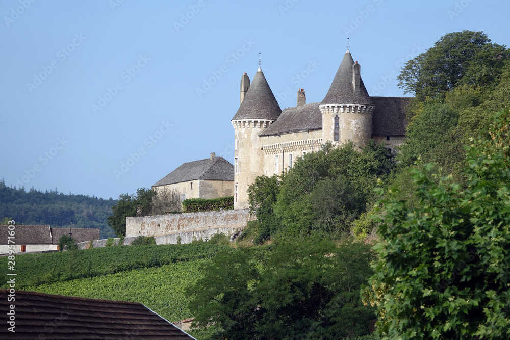 Schloss in Rully, Frankreich