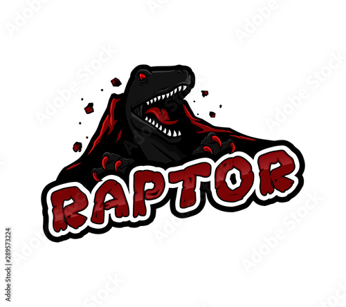 raptor logo for e-sport