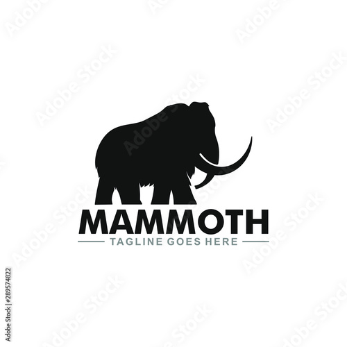 template mammoth logo photo