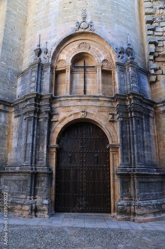 Gate of Santa Maria la Mayor Church  Ronda  Spain