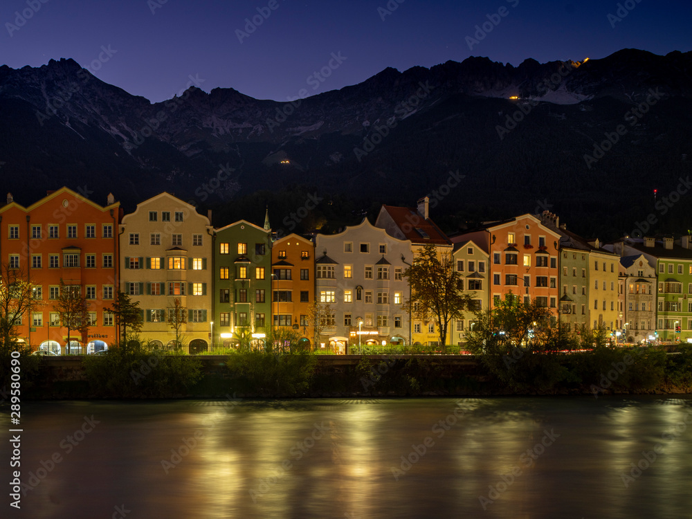 Innsbruck Mariahilf Abendstimmung