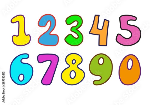 Decorative numbers