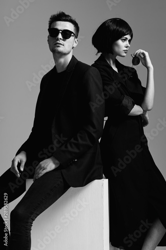 man and woman