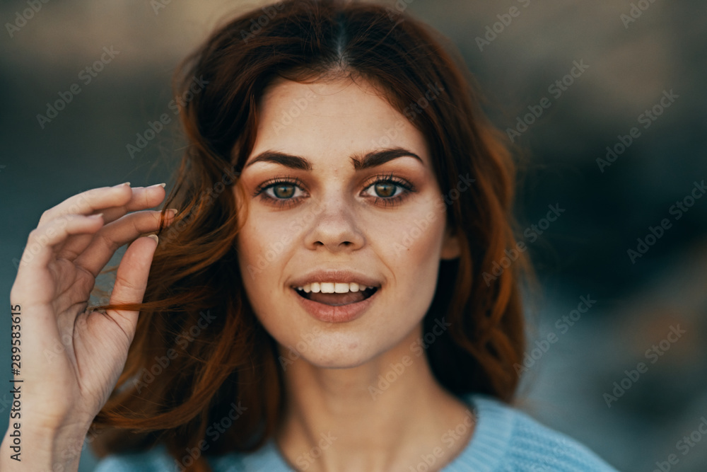 portrait of a young woman portrait of a young woman