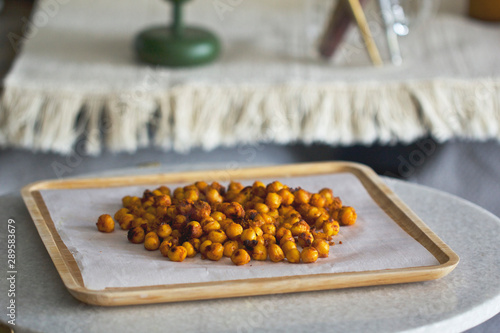 Roasted Chickpeas Oven Baked