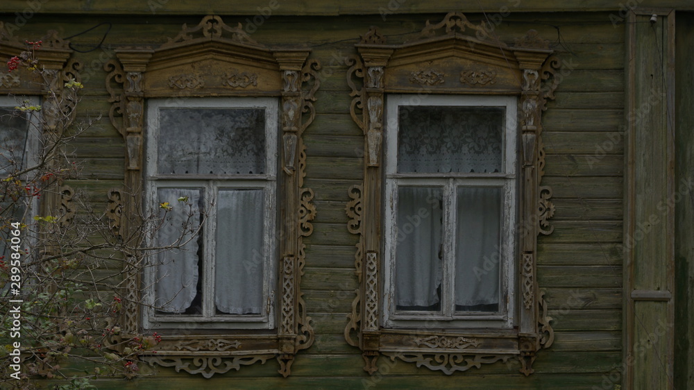 Obraz premium village, countryside, hamlet