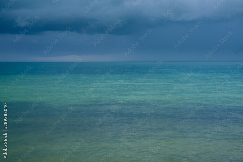 Storm Approaching Over the Ocean at Key West