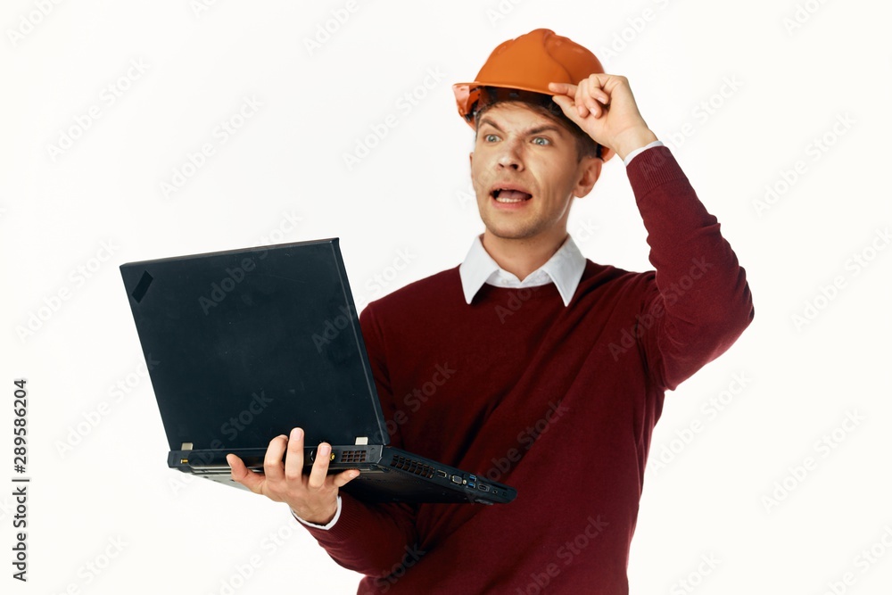 young man with laptop young man with laptop