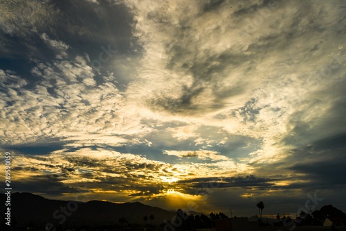 Stunning Altocumulus Clouds at Sunrise © Brian Swanson