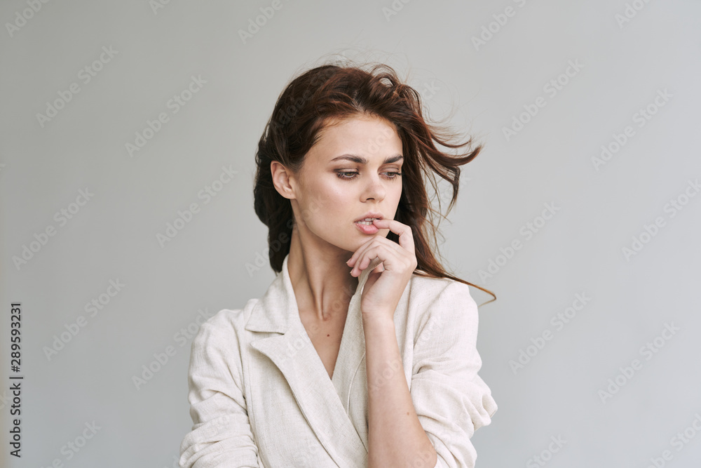 portrait of a young woman