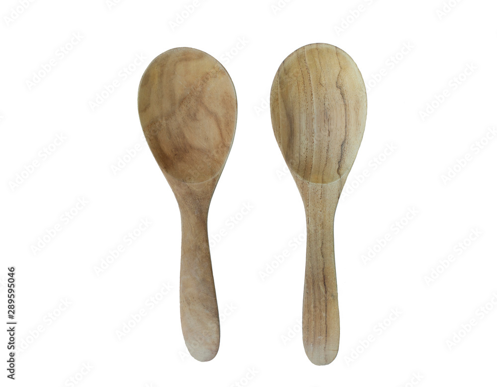 Wooden kitchen utensils on white background clipping path Wooden kitchen utensils on white background clipping path