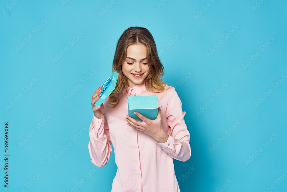 portrait of young woman holding credit card portrait of young woman holding credit card
