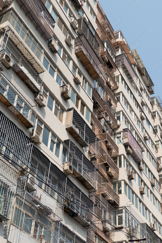 Fototapeta premium block of flats