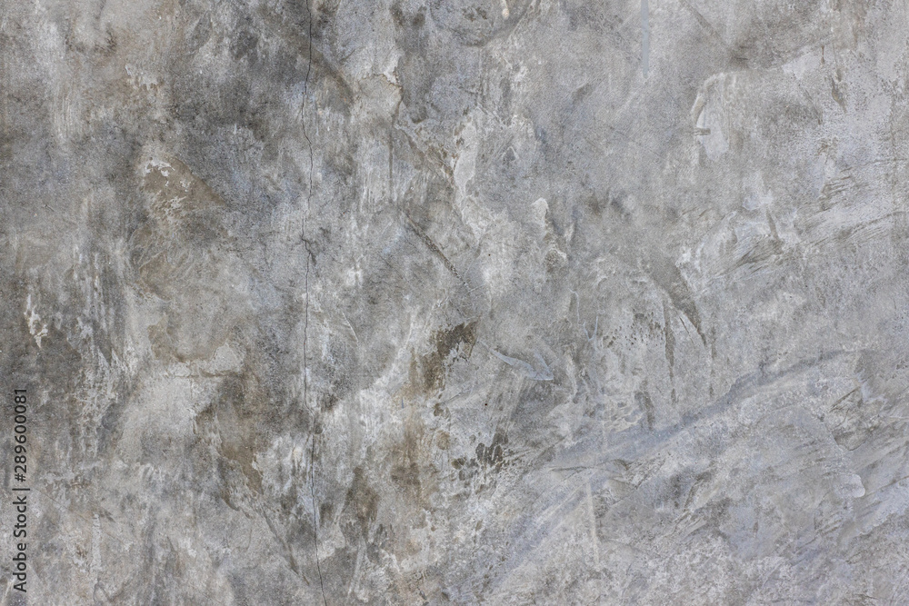 Fototapeta premium Texture of old gray concrete wall for background. 