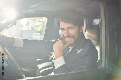 business man in a car © SHOTPRIME STUDIO