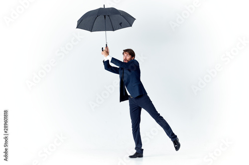 businessman with umbrella © SHOTPRIME STUDIO