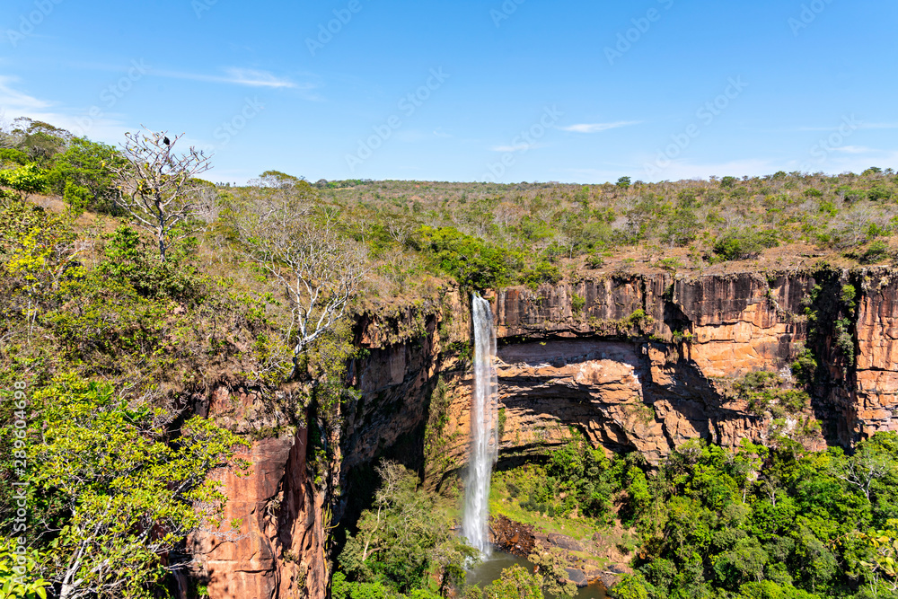 Bridal Veil Falls in Brazil