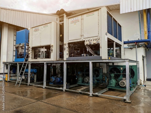 Canvas Print refrigeration systems for Cold Storage Industry