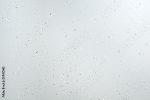 Wallpaper Mural Water drops on white surface background. Torontodigital.ca
