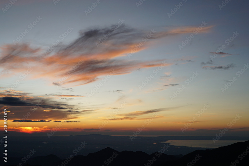 Fototapeta premium sunset colours